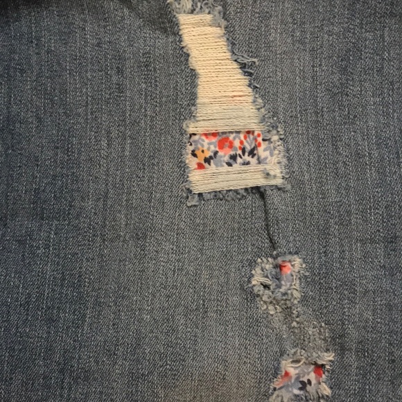 Gap Denim Legging with patches - Size 18 - $25 - Picture 10 of 11